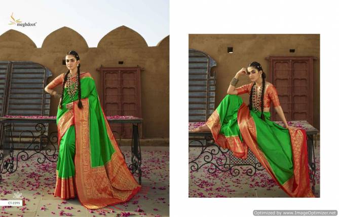 Meghdoot Kalliste 2 New Exclusive Wear Silk Designer Saree Collection